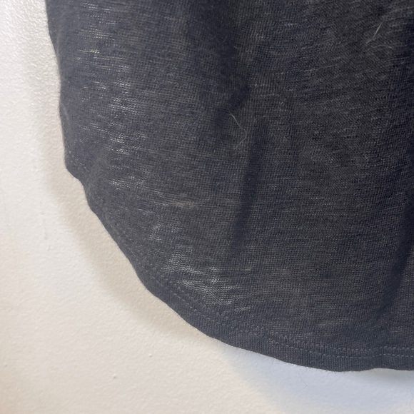 Chaser Vintage Black Burnout Lace Up Back‎ Cut Out Tank Top Women's small - Picture 6 of 6